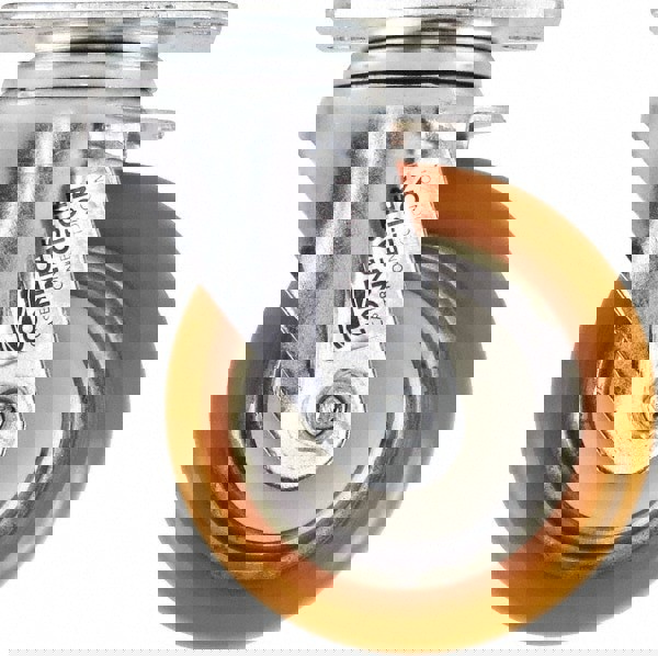 Swivel Top Plate Caster: Polyurethane, 4